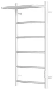 Электрический полотенцесушитель «Point» Афина PN04848PW П5 40/80 белый с полкой правый