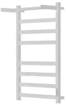 Электрический полотенцесушитель «Point» Меркурий PN83848PW П7 40/80 белый с полкой правый