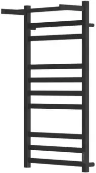 Электрический полотенцесушитель «Point» Меркурий PN83850PB П9 50/100 чёрный с полкой правый