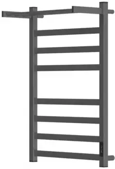 Электрический полотенцесушитель «Point» Меркурий PN83858PGR П7 50/80 графит с полкой правый