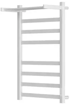 Электрический полотенцесушитель «Point» Меркурий PN83858PW П7 50/80 белый с полкой правый