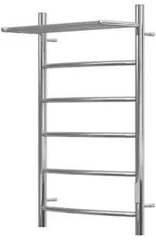 Электрический полотенцесушитель «Point» PN04858P П5 50/80 хром с полкой правый