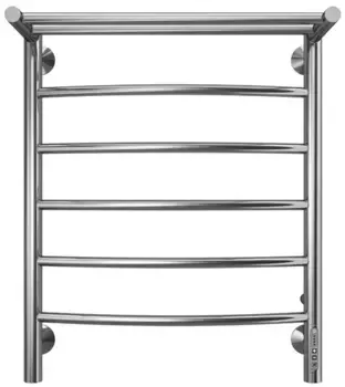 Электрический полотенцесушитель «Terminus» Классик П6 53/65 Quick Touch хром с полкой правый