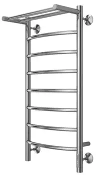 Электрический полотенцесушитель «Terminus» Классик П8 43/85 Quick Touch хром с полкой правый