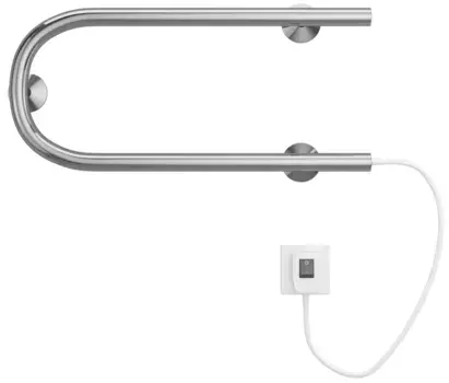 Электрический полотенцесушитель «Terminus» П-образный 50/23 хром правый