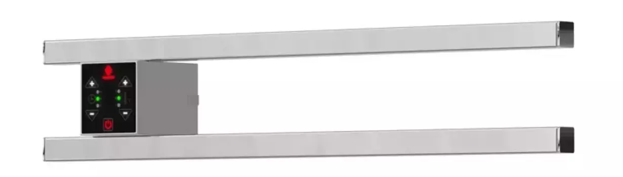 Электрический полотенцесушитель «Terminus» Проф 50/9 хром левый