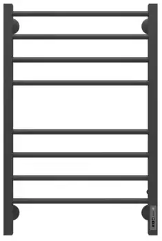 Электрический полотенцесушитель «Terminus» Сицилия П8 53/80 New чёрный муар правый