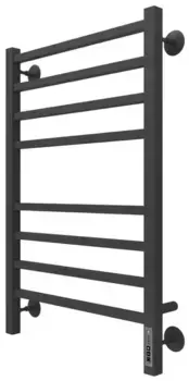 Электрический полотенцесушитель «Terminus» Ватикан П8 53/80 New чёрный матовый правый