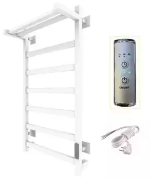 Электрический полотенцесушитель «Тругор» Пэк сп 20 50/80 белый с полкой универсальный