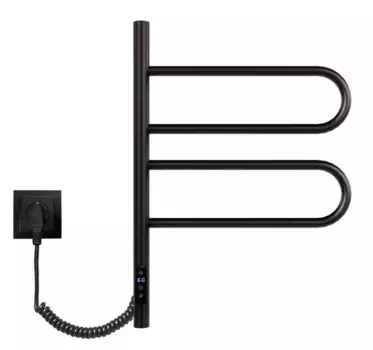 Электрический полотенцесушитель «Vincea» VTD-1R1CBE 44/60 чёрный