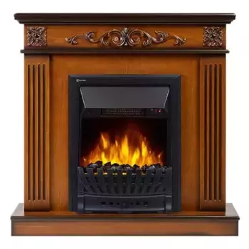 Электрокамин с порталом «Electrolux» Classic EFP/P- 1020LS с порталом Noce Classic орех