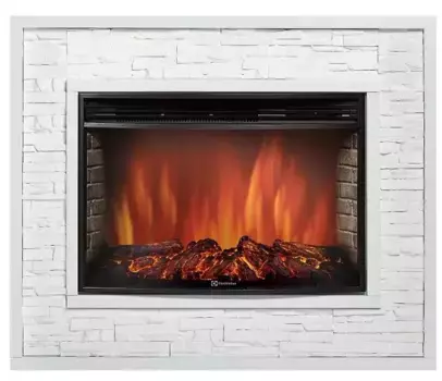 Электрокамин с порталом «Electrolux» EFP/P-3320RLS с порталом Loft 30 белый