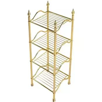 Этажерка «Migliore» Mirella 37 напольная золото