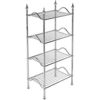 Этажерка «Migliore» Mirella 49 напольная хром