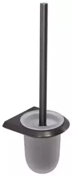 Ёршик для унитаза «Cezares» LINER-TBS-V-GM на стену оружейная сталь