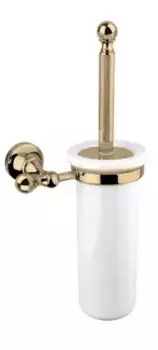 Ёршик для унитаза «Cezares» OLIMP-TB-02-M на стену бронза