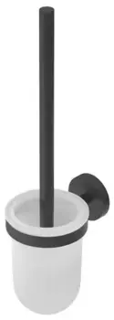 Ёршик для унитаза «Cezares» RELAX-TBS-V-NOP на стену чёрный матовый