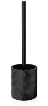 Ёршик для унитаза «Fora» Delicante Black FOR-DLB025 напольный чёрный