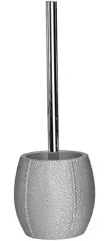 Ёршик для унитаза «Fora» Miracle FOR-MIR025SIL напольный серебро/хром