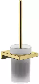 Ёршик для унитаза «Hansgrohe» AddStoris 41752990 на стену полированное золото