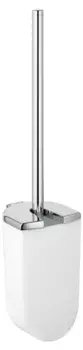 Ёршик для унитаза «Keuco» Elegance 11664010100 на стену хром/белый