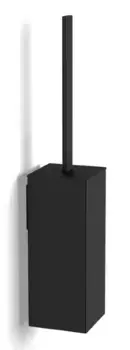 Ёршик для унитаза «Langberger» Black Edition 11372B-BP на стену чёрный