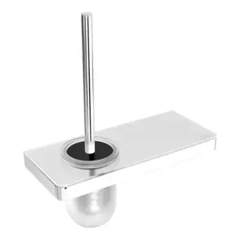 Ёршик для унитаза «Lemark» Glass Line 9761031 на стену хром