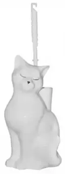 Ёршик для унитаза «Оскольская керамика» Кошка сиамская напольный