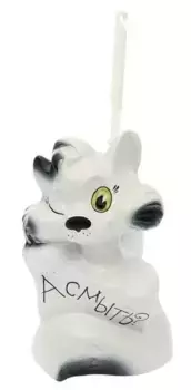 Ёршик для унитаза «Оскольская керамика» Кот-хулиган напольный