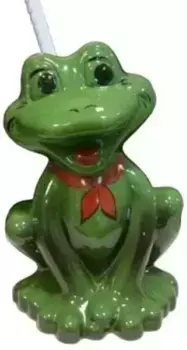 Ёршик для унитаза «Оскольская керамика» Лягушка напольный