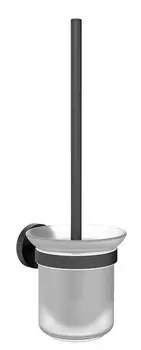 Ёршик для унитаза «Timo» Saona 13061/03 на стену чёрный