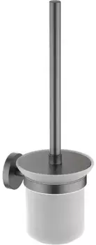 Ёршик для унитаза «Timo» Saona 13061/18 на стену чёрное золото