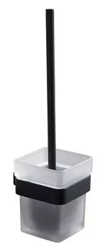 Ёршик для унитаза «Timo» Selene 14061/03 на стену чёрный