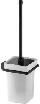 Ёршик для унитаза «Timo» Torne 43061/03 на стену чёрный матовый