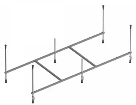 Каркас для ванны «Am.Pm» 170/75 серый