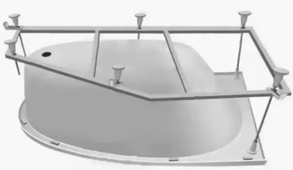 Каркас под ванну «Акватек» Фиджи 170 универсальный