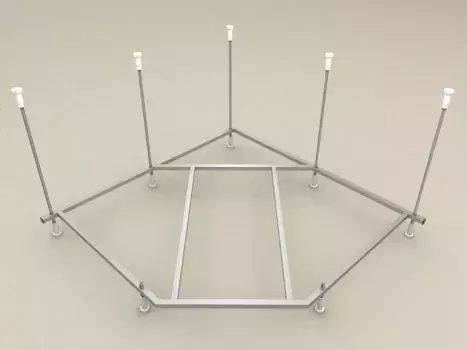 Каркас под ванну «Акватек» Ума (шпильки)