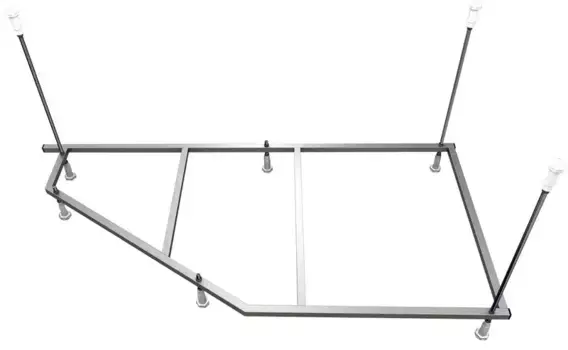 Каркас под ванну «Azario» Kapris 150 (шпильки) универсальный