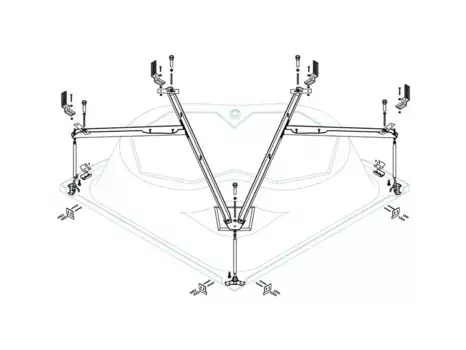 Каркас под ванну «Cezares» Cetina-140-MF