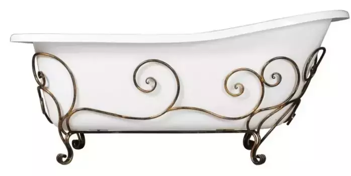 Каркас под ванну «Эстет» Царская бронза-патина