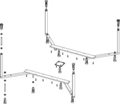 Каркас под ванну «Riho» Colorado 180/180