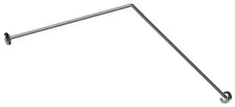 Карниз для поддона «1Marka» TГ 80 на стену хром