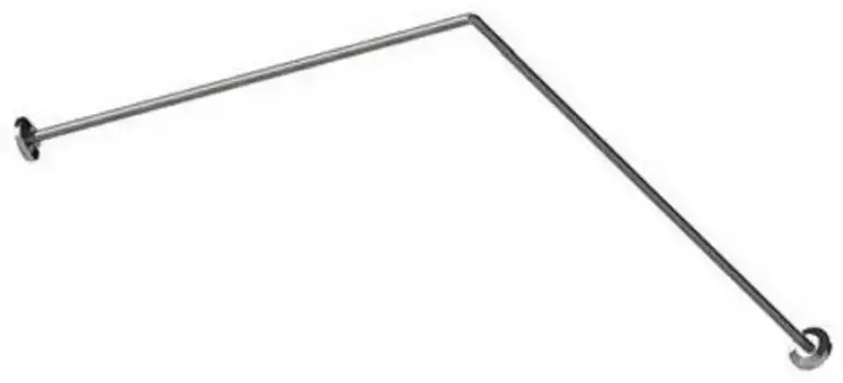 Карниз для поддона «1Marka» TГ 90 на стену хром