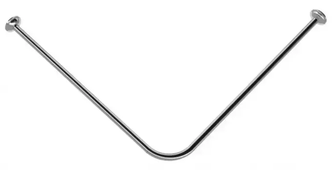 Карниз для поддона «Triton» квадратный 70/70 на стену хром