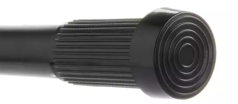 Карниз для ванной «Fixsen» FX-51-000 на стену 140-260 см чёрный