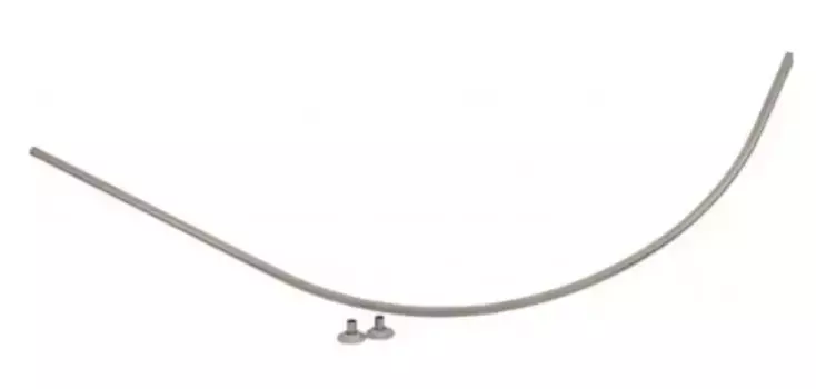 Карниз для ванной «Marka One» Nega 170 на стену хром