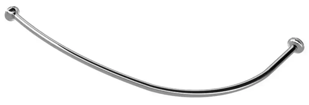 Карниз для ванной «Triton» Бэлла 140/75 на стену хром