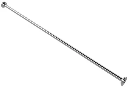 Карниз для ванной «Triton» прямой 150 на стену хром