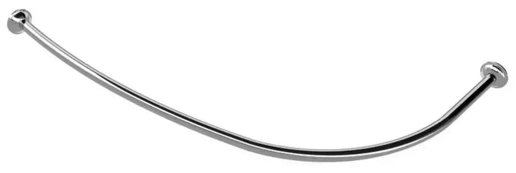 Карниз для ванной «Triton» София 170/95 на стену хром