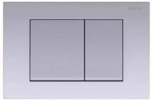 Кнопка смыва «Акватек» KDI-0000011 пластик хром матовый